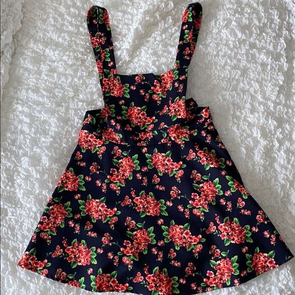 Navy blue with flower print - Picture 1 of 1